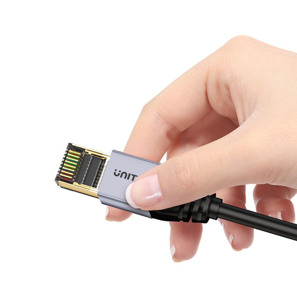 UNITEK C18149AGY03 20M CAT8 NETWORK CABLE - image 4