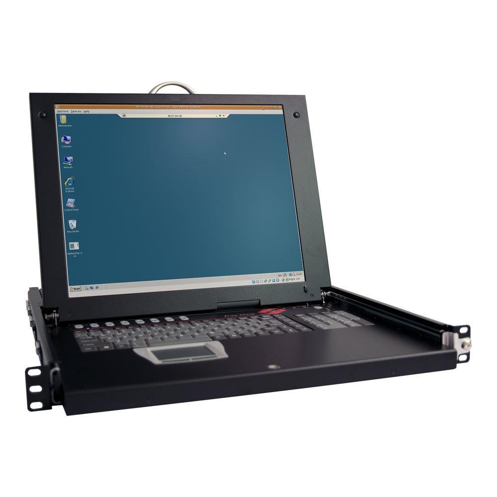 REXTRON HUSH-116DC 16-PORT 17" KVM CONSOLE DRAWER