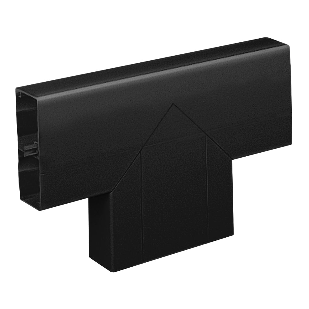 DECORDUCT DDT30BK FLAT TEE - 165 × 55MM - BLACK