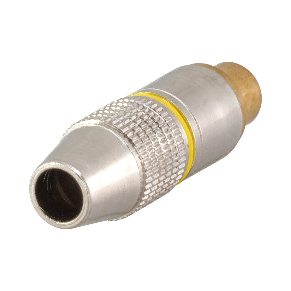 LINKQNET RCA FEMALE METAL CONNECTOR - YELLOW - image 2