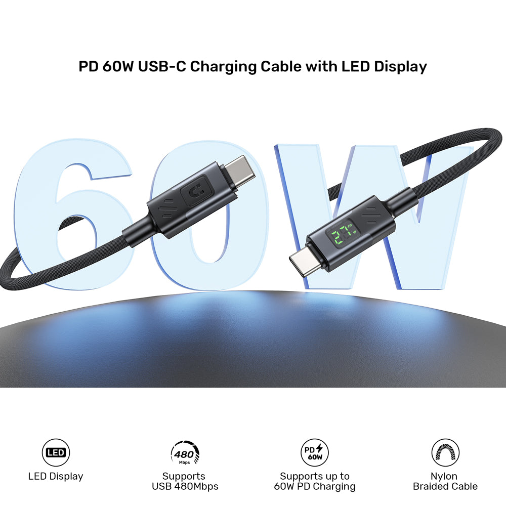 UNITEK 1M USB2.0 60W CM/CM BLK(C14158ABK01) - image 6