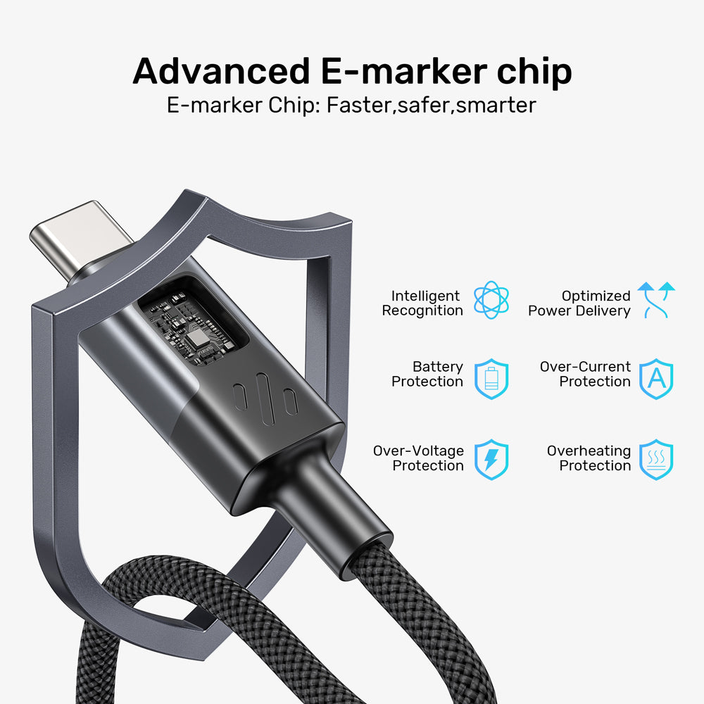 UNITEK 1M USB2.0 60W CM/CM BLK(C14158ABK01) - image 9