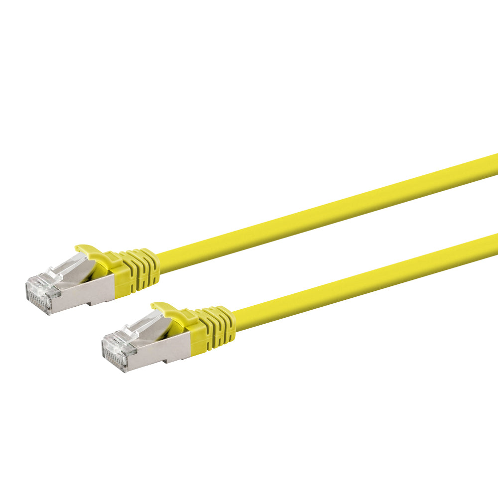 LINKQNET 5M CAT6A SHIELDED LSZH NETWORK CABLE - YELLOW