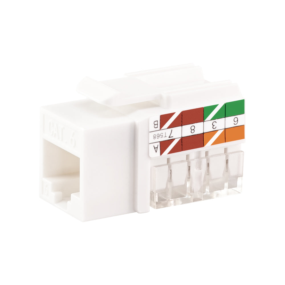 90 DEGREE CAT6 UTP KEYSTONE - image 2