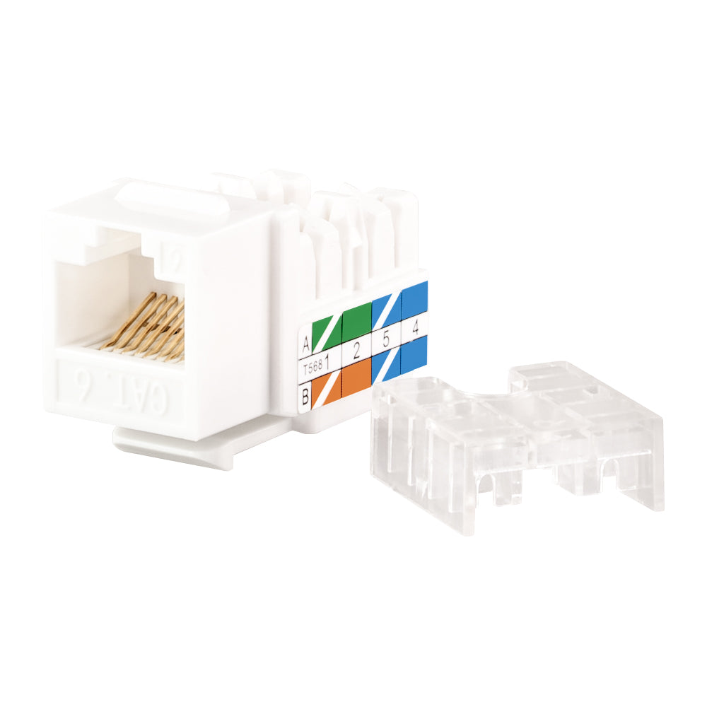 90 DEGREE CAT6 UTP KEYSTONE