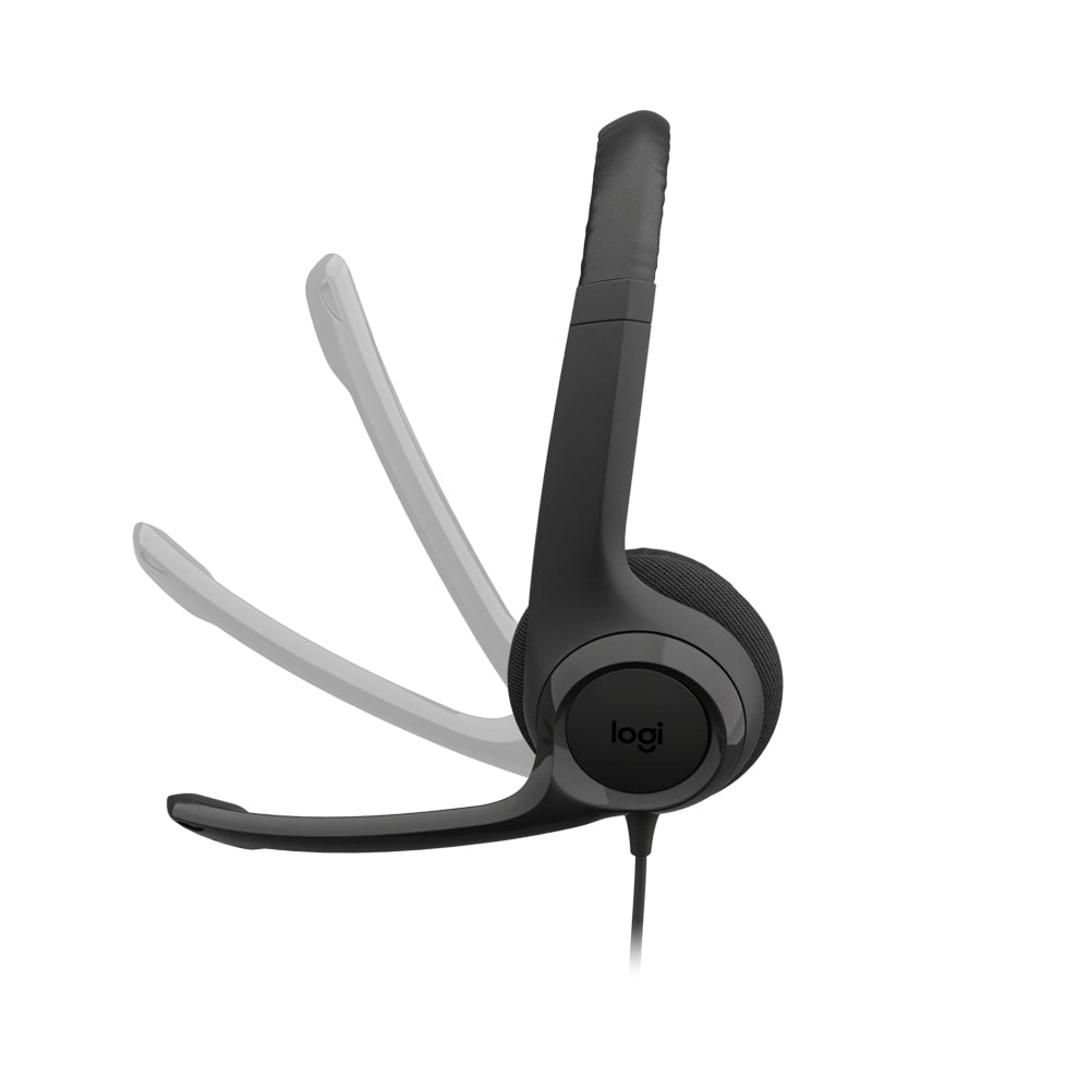 LOGITECH H390 USB  TYPE-C COMPUTER HEADSET WITH NOISE CANCELLING MICROPHONE - image 2