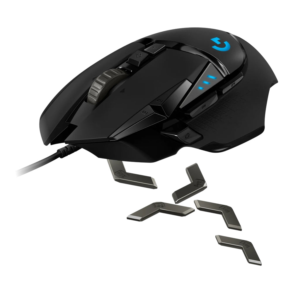 LOGITECH G502 HERO USB WIRED GAMING MOUSE (910-005471) - image 7