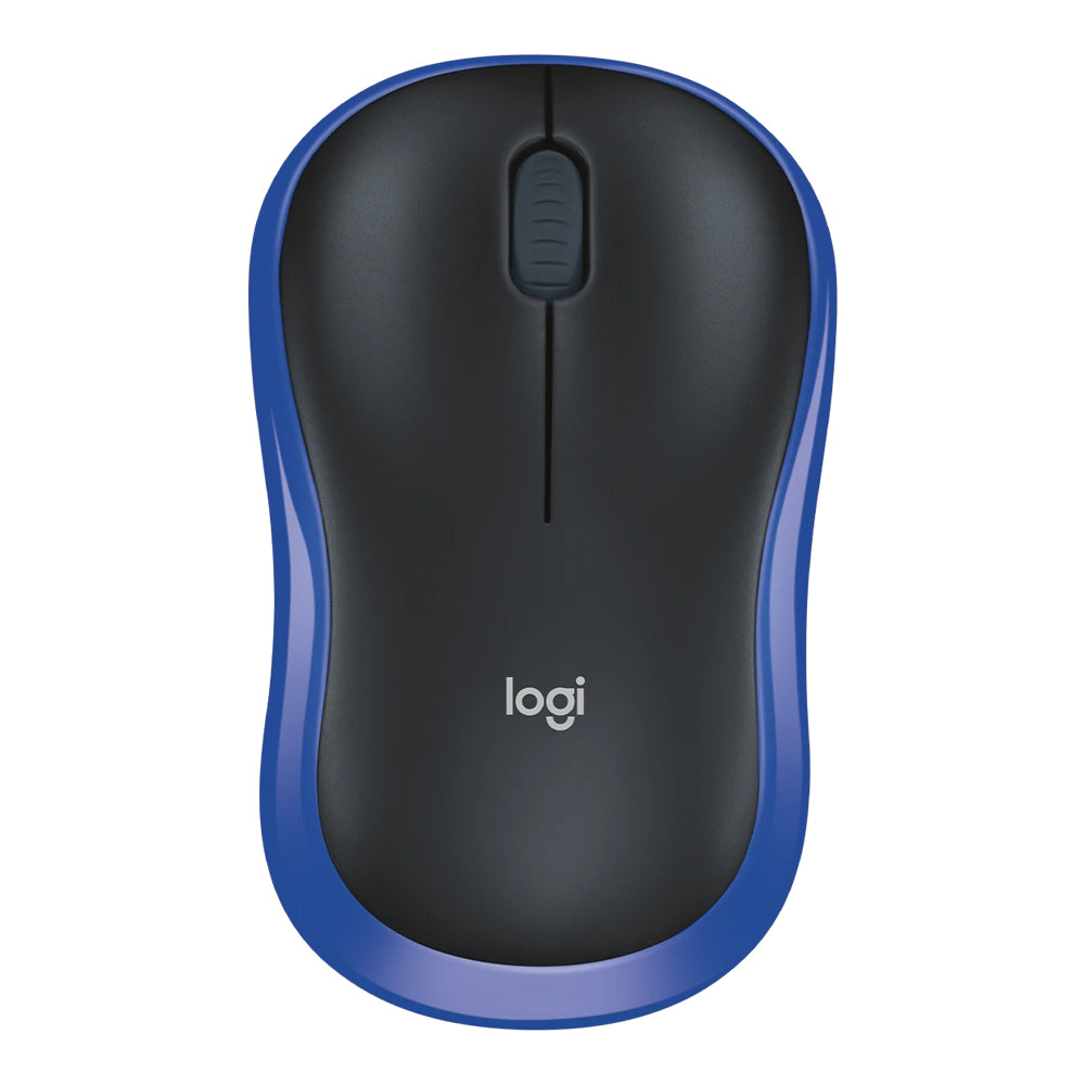 LOGITECH M185 WIRELESS MOUSE - BLUE (910-002236)