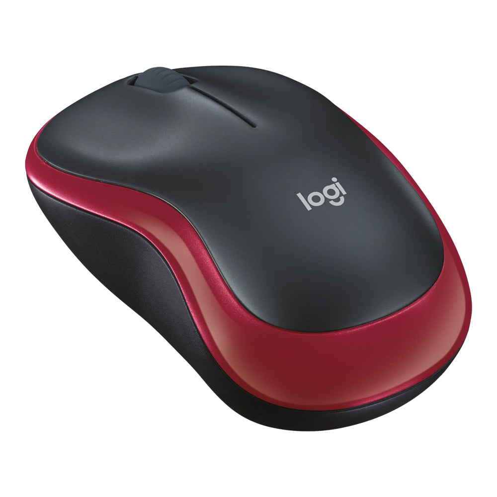 LOGITECH M185 WIRELESS MOUSE - RED (910-002237) - image 2