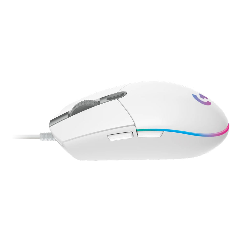 LOGITECH G203 LIGHTSYNC RGB WIRED GAMING MOUSE - WHITE (910-005797) - image 3