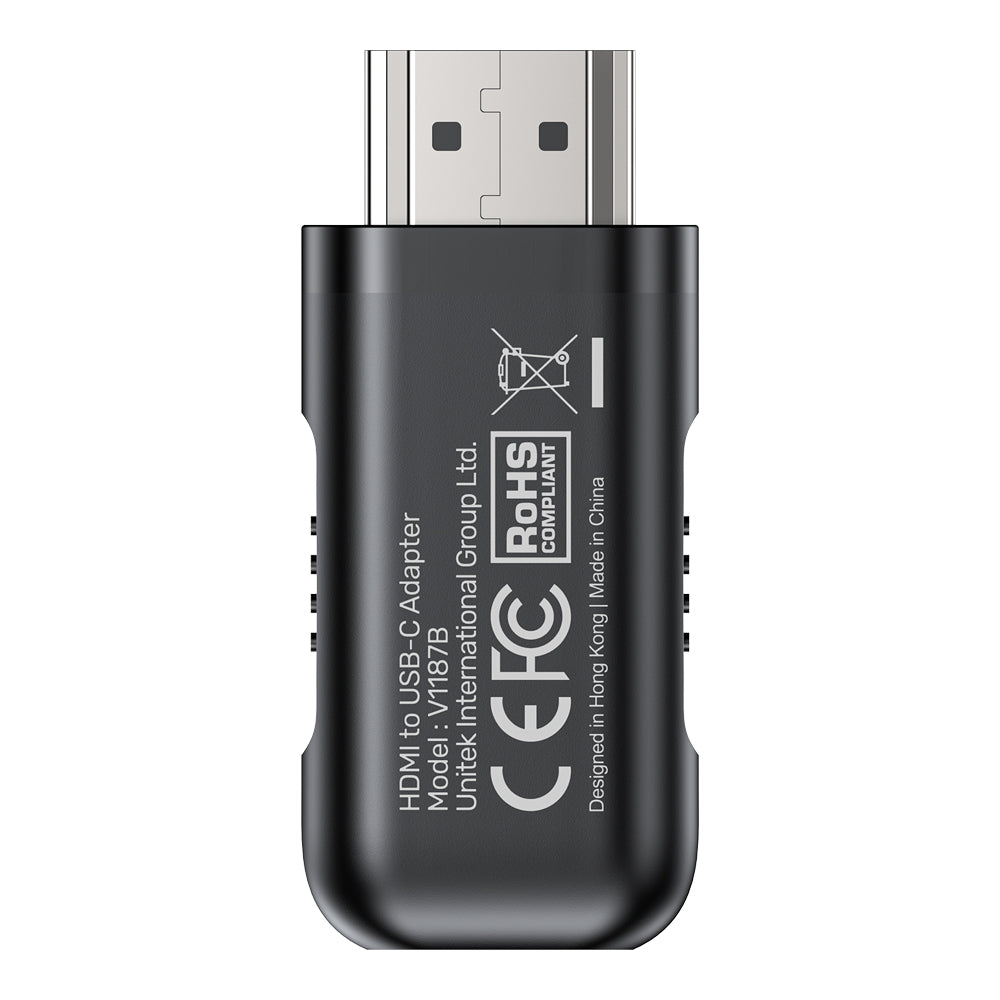 UNITEK V1187B HDMI TO USB TYPE-C ADAPTER - 4K @60HZ, UNIDIRECTIONAL - image 4