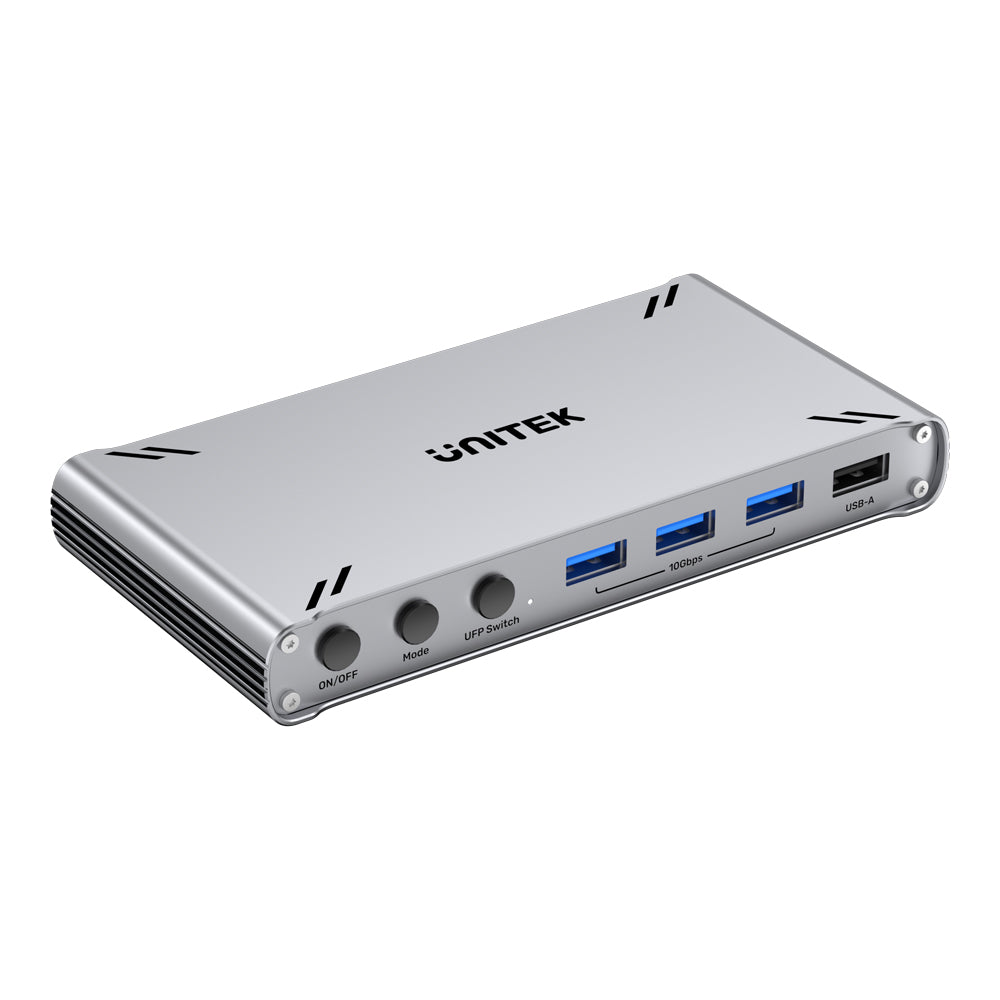 UNITEK D1118A USB TYPE-C 10GBPS 4K @30HZ HDMI SPLIT-SCREEN KVM SWITCH