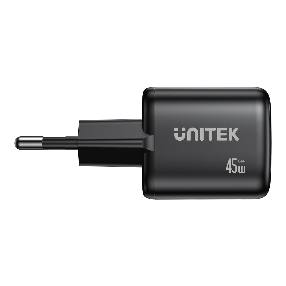 UNITEK P1129A ZENO 45W 2-PORT GAN WALL CHARGER - DUAL USB TYPE-C - image 3