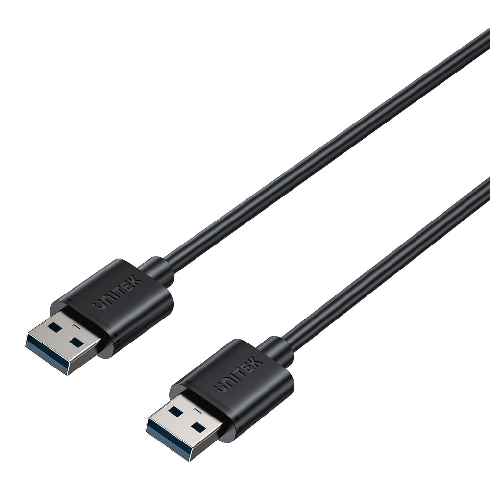 UNITEK C14102BK 1.5M USB3.0 TYPE-A MALE TO MALE HIGH-SPEED DATA CABLE