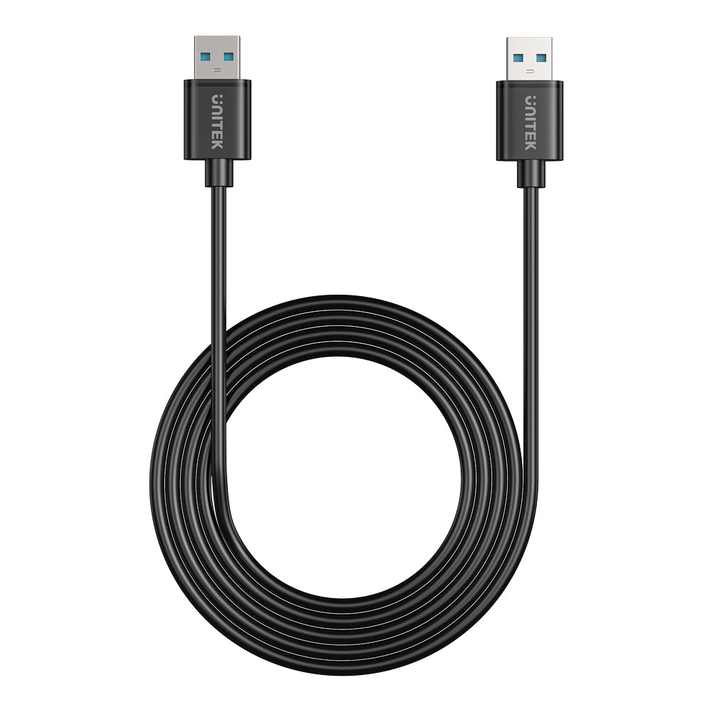 UNITEK C14102BK 1.5M USB3.0 TYPE-A MALE TO MALE HIGH-SPEED DATA CABLE - image 3