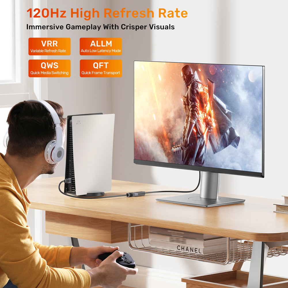 UNITEK C11091A 0.5M 8K HDMI 2.1 EXTENSION CABLE - image 8