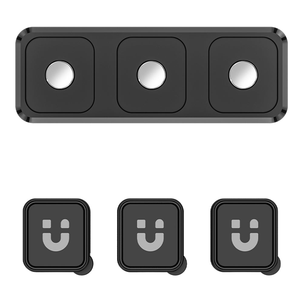 UNITEK T1117A SNAPHOLD 3-PACK MAGNETIC CABLE CLIPS WITH ADHESIVE BASE - image 2