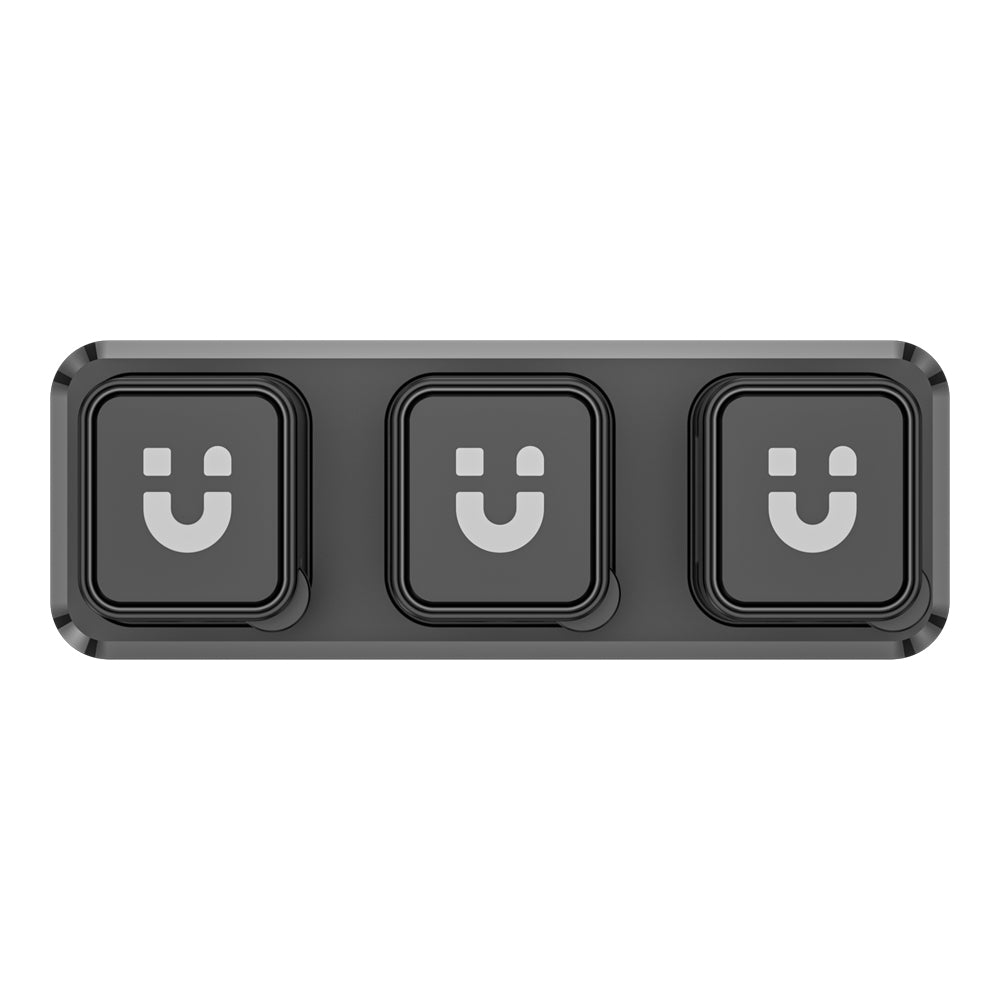 UNITEK T1117A SNAPHOLD 3-PACK MAGNETIC CABLE CLIPS WITH ADHESIVE BASE - image 3