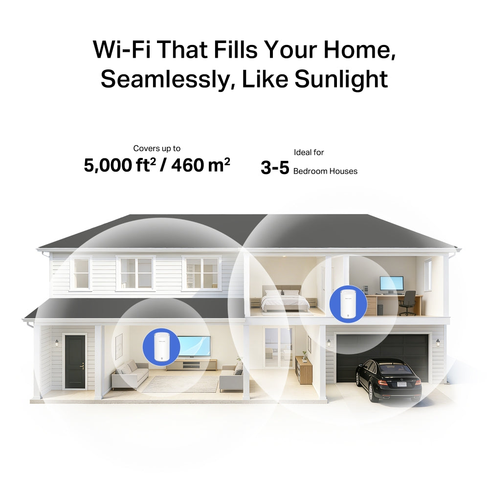 MERCUSYS E27BE BE3600 WHOLE-HOME MESH WI-FI 7 SYSTEM (2-PACK) - image 6
