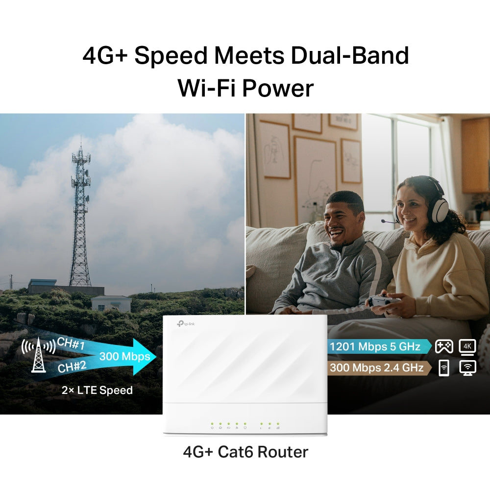 TP-LINK ARCHER MX700 4G+ AX1500 DUAL-BAND WI-FI LTE ROUTER - image 8