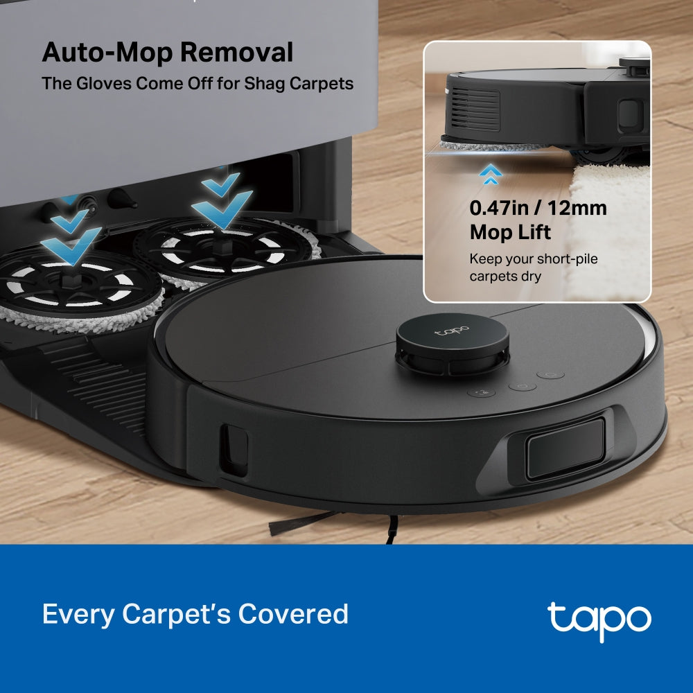 TP-LINK TAPO RV50 PRO OMNI AI DETECTION ROBOT VACUUM AND MOP WITH ALL-IN-ONE SELF-CLEANING STATION - image 10