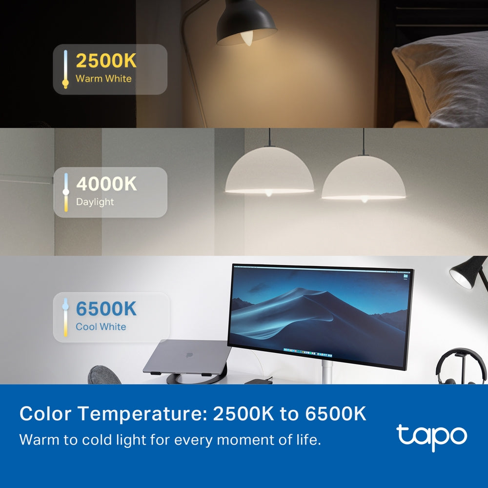 TP-LINK TAPO L430C E14 SMART WI-FI LIGHT BULB (4-PACK) - image 5