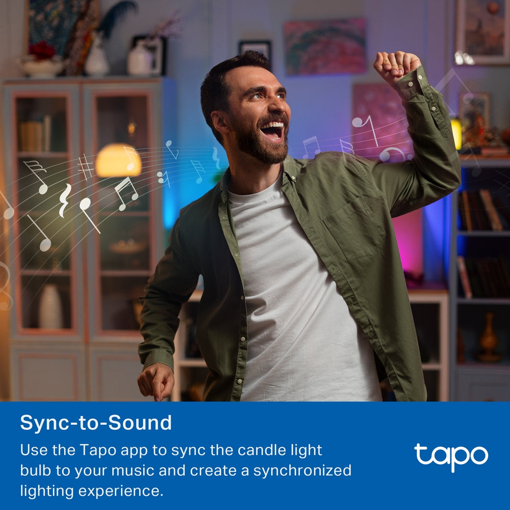 TP-LINK TAPO L430C E14 SMART WI-FI LIGHT BULB (4-PACK) - image 6