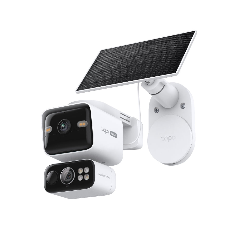 TP-LINK TAPO C645D KIT SOLAR-POWERED 2K 3MP DUAL-LENS PAN/TILT SECURITY CAMERA KIT - image 2