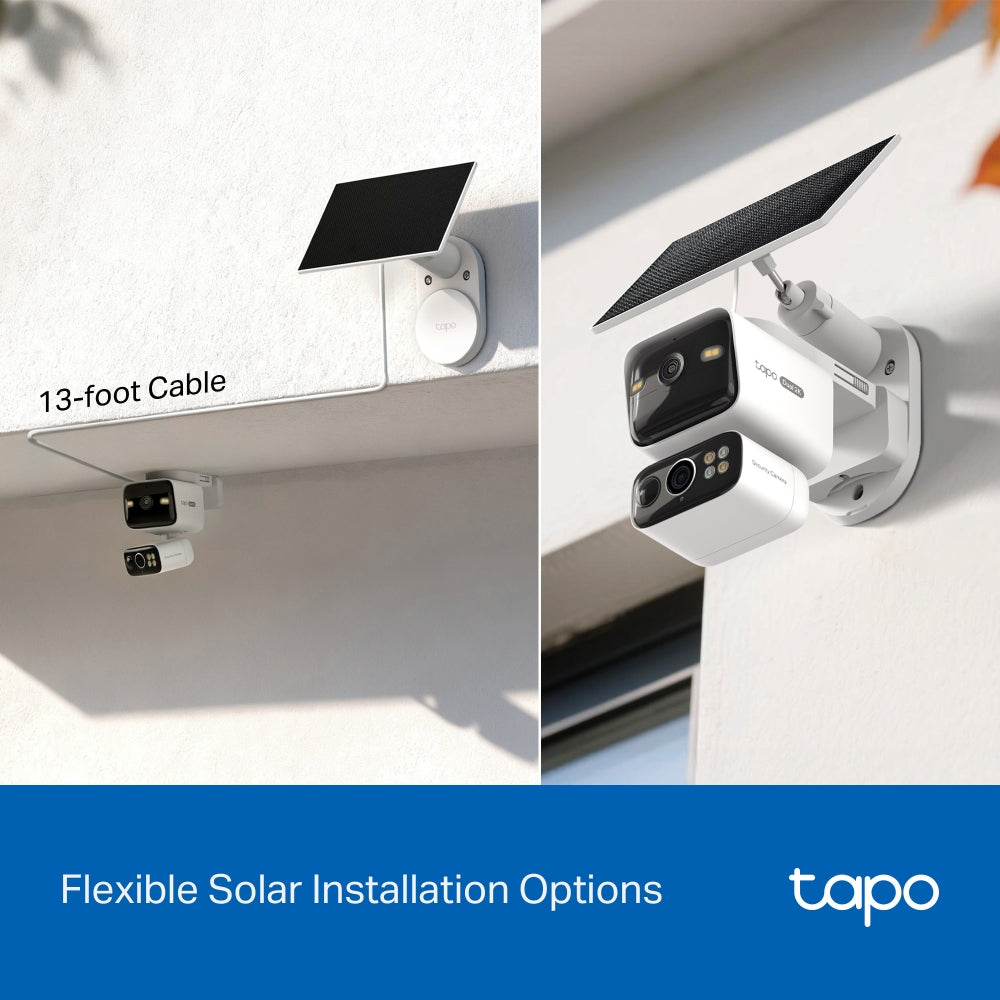 TP-LINK TAPO C645D KIT SOLAR-POWERED 2K 3MP DUAL-LENS PAN/TILT SECURITY CAMERA KIT - image 8