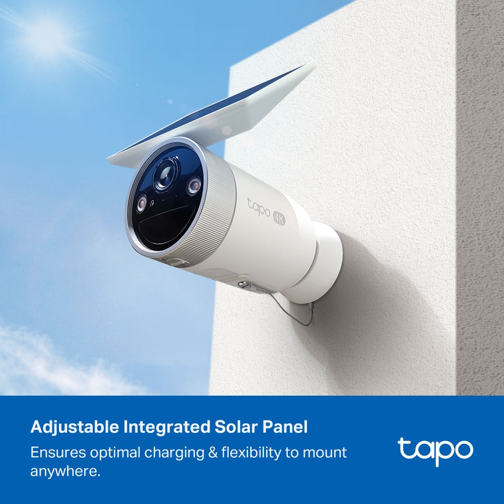 TP-LINK TAPO C465 4K 8MP BATTERY-POWERED SECURITY CAMERA WITH BUILT-IN SOLAR PANEL - image 10