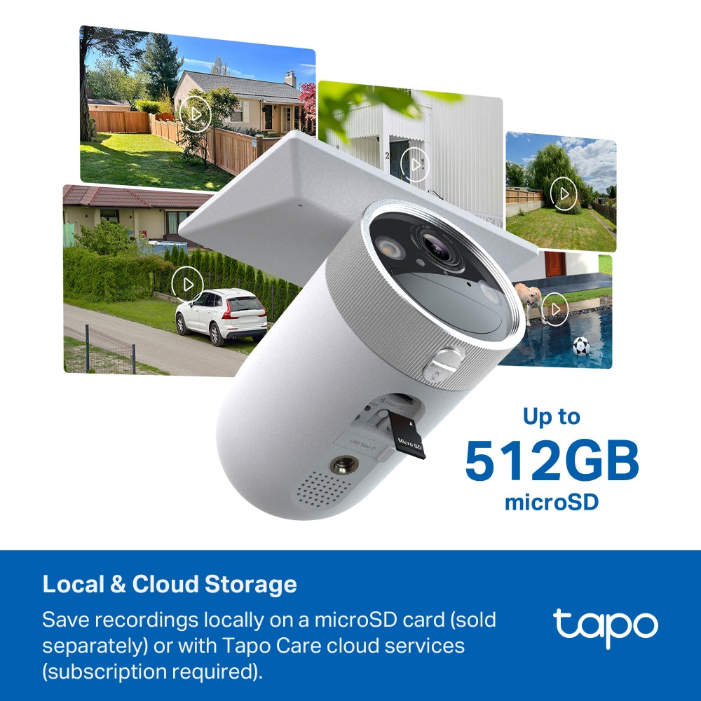 TP-LINK TAPO C465 4K 8MP BATTERY-POWERED SECURITY CAMERA WITH BUILT-IN SOLAR PANEL - image 13