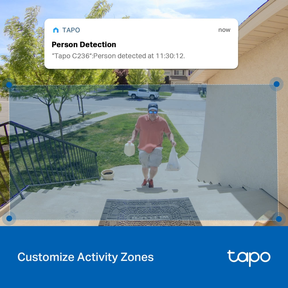 TP-LINK TAPO C236 3K 5MP INDOOR/OUTDOOR HOME SECURITY WI-FI CAMERA - image 12