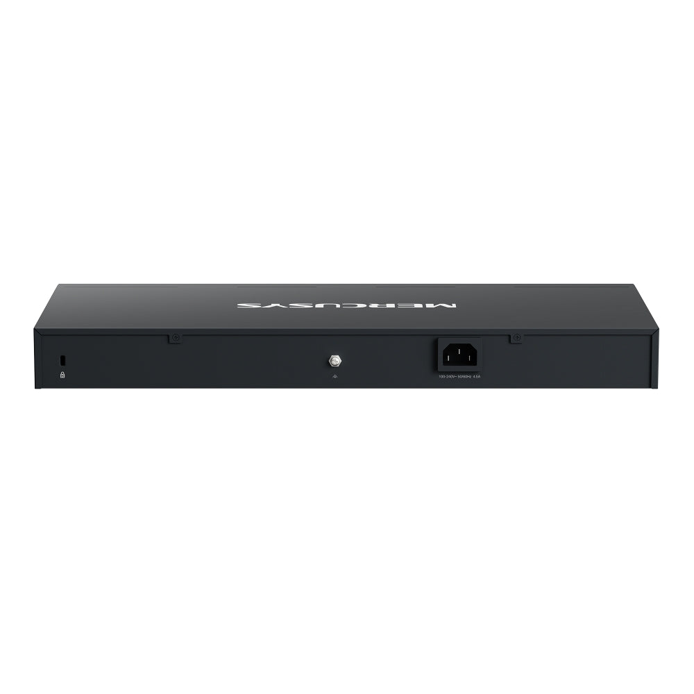 MERCUSYS MS128GP 28-PORT GIGABIT RACKMOUNT SWITCH WITH 24-PORT POE+ - image 3