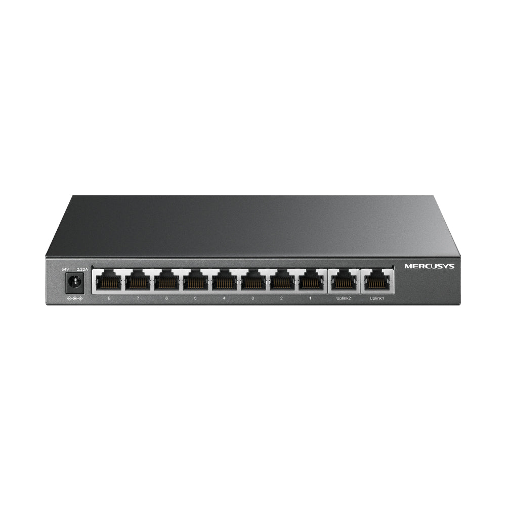 MERCUSYS MS110GMP 10-PORT GIGABIT DESKTOP SWITCH WITH 8-PORT POE+ - image 3