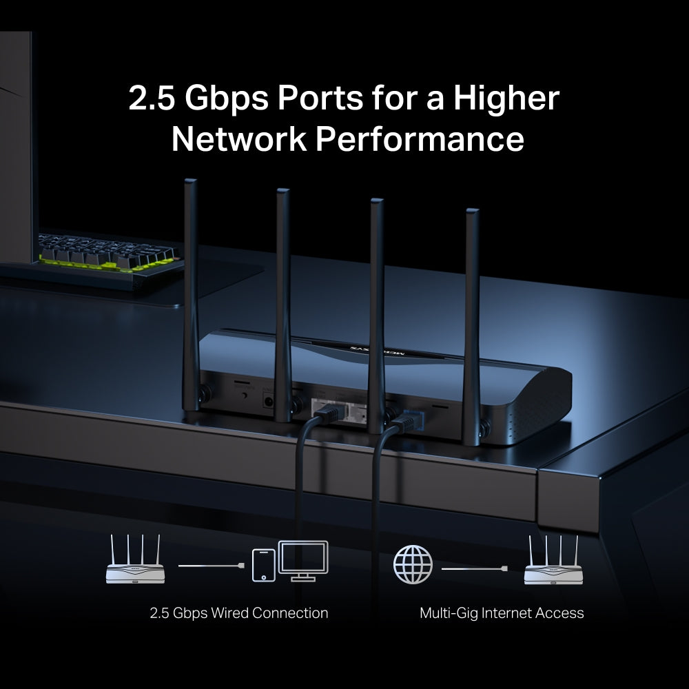 MERCUSYS MR27BE BE3600 DUAL-BAND WI-FI 7 ROUTER WITH 2.5GBPS ETHERNET - image 7