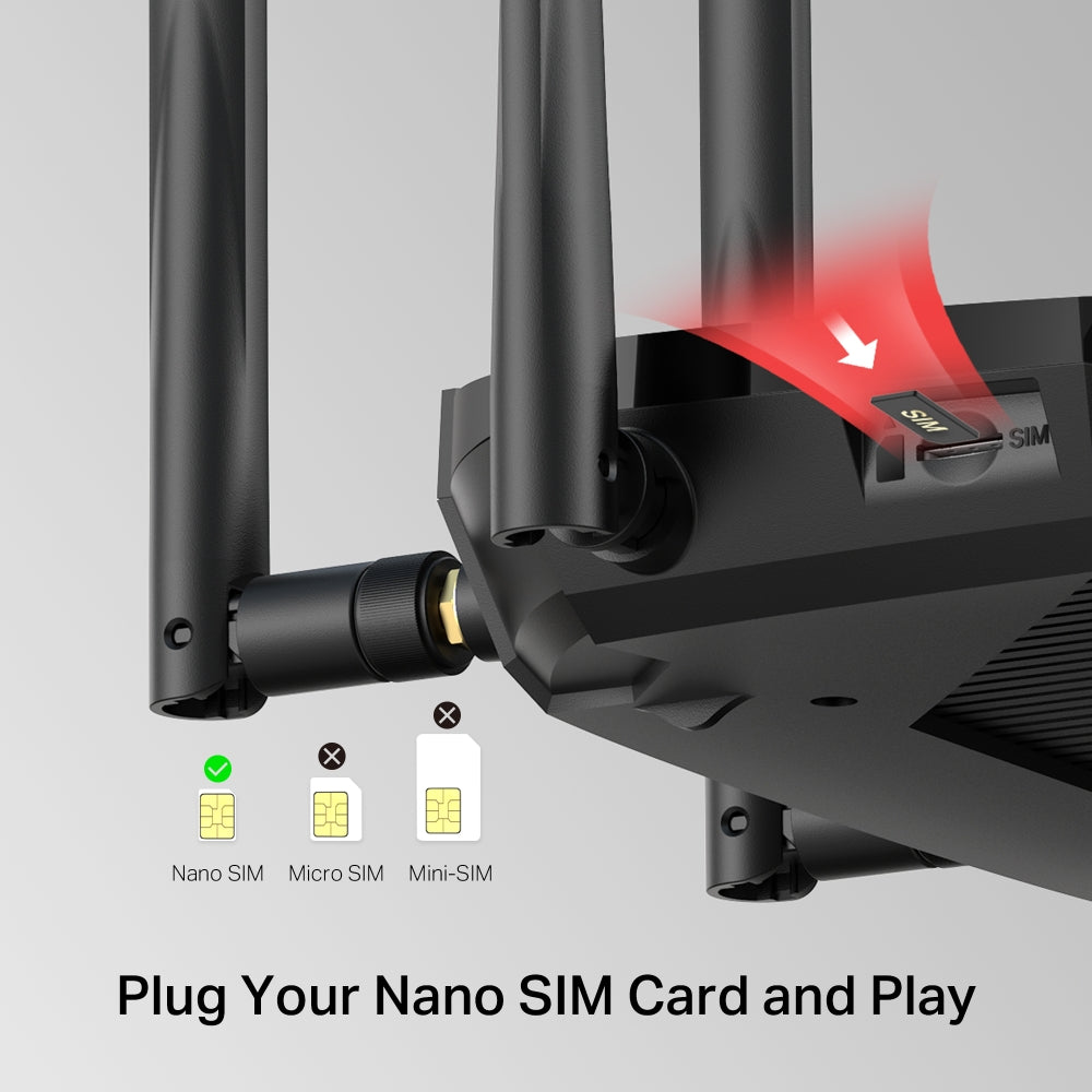 MERCUSYS MB235-4G 4G+ CAT6 AC1200 WIRELESS DUAL-BAND GIGABIT ROUTER - image 6