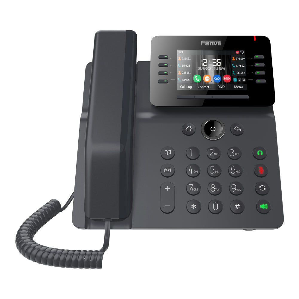 FANVIL V64 PRIME BUSINESS IP PHONE WITH A 3.5" COLOUR DISPLAY, DUAL-BAND WI-FI AND BT 4.2 - image 2
