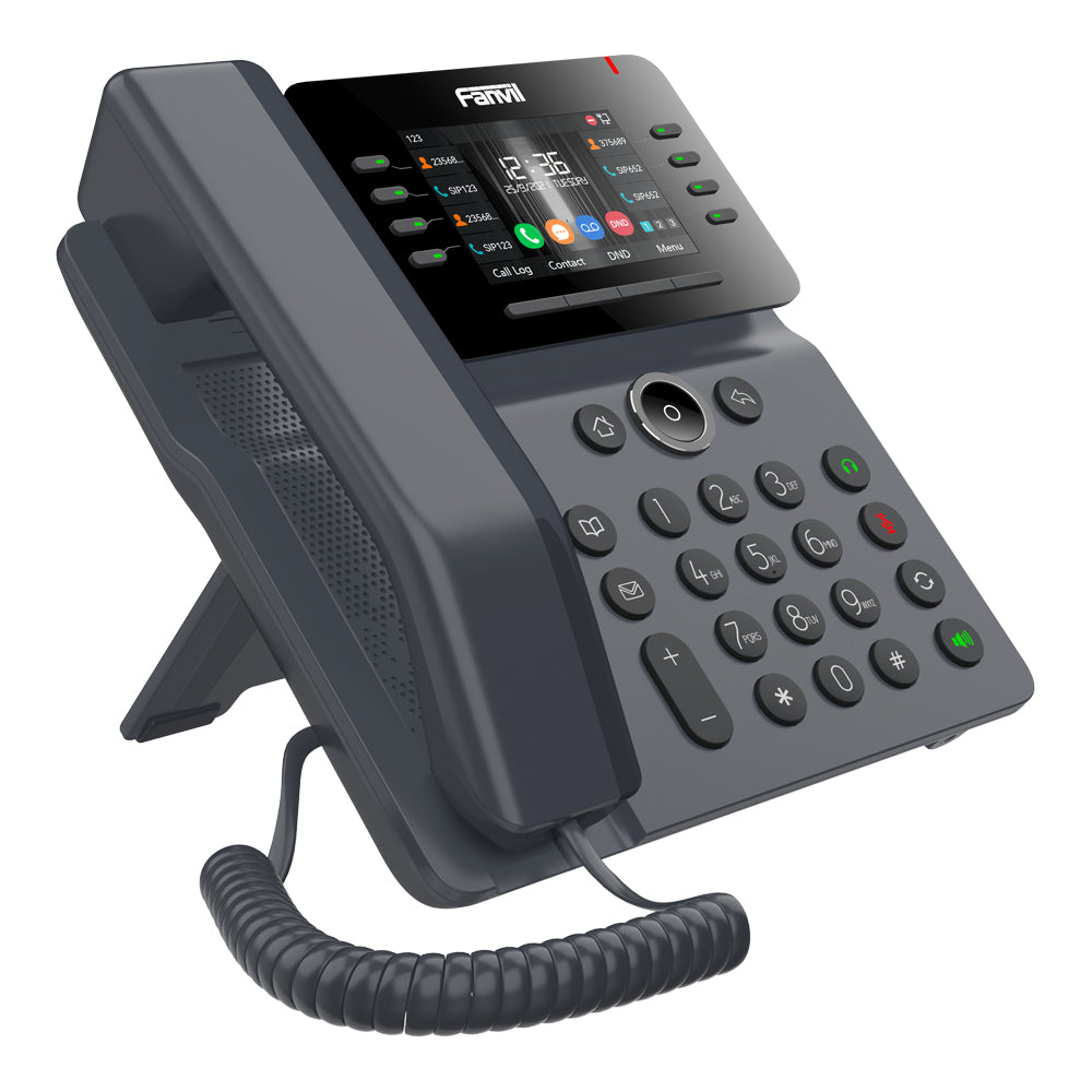 FANVIL V64 PRIME BUSINESS IP PHONE WITH A 3.5" COLOUR DISPLAY, DUAL-BAND WI-FI AND BT 4.2 - image 3