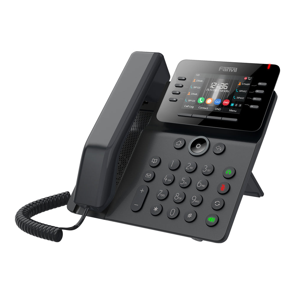 FANVIL V64 PRIME BUSINESS IP PHONE WITH A 3.5" COLOUR DISPLAY, DUAL-BAND WI-FI AND BT 4.2