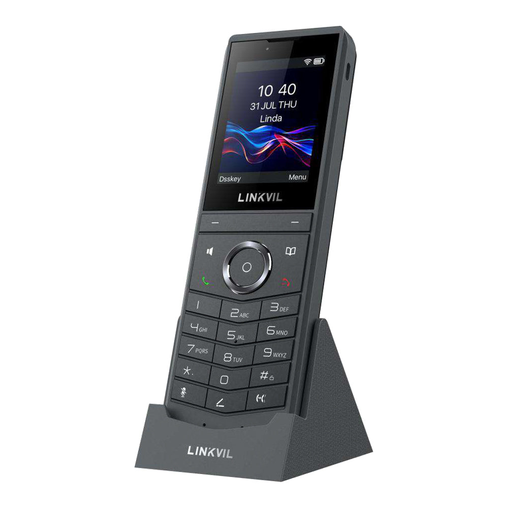 FANVIL W620W PORTABLE WI-FI 6 PHONE WITH 2.4" COLOUR SCREEN AND REAL-TIME SURVEILLANCE VIDEO PREVIEW