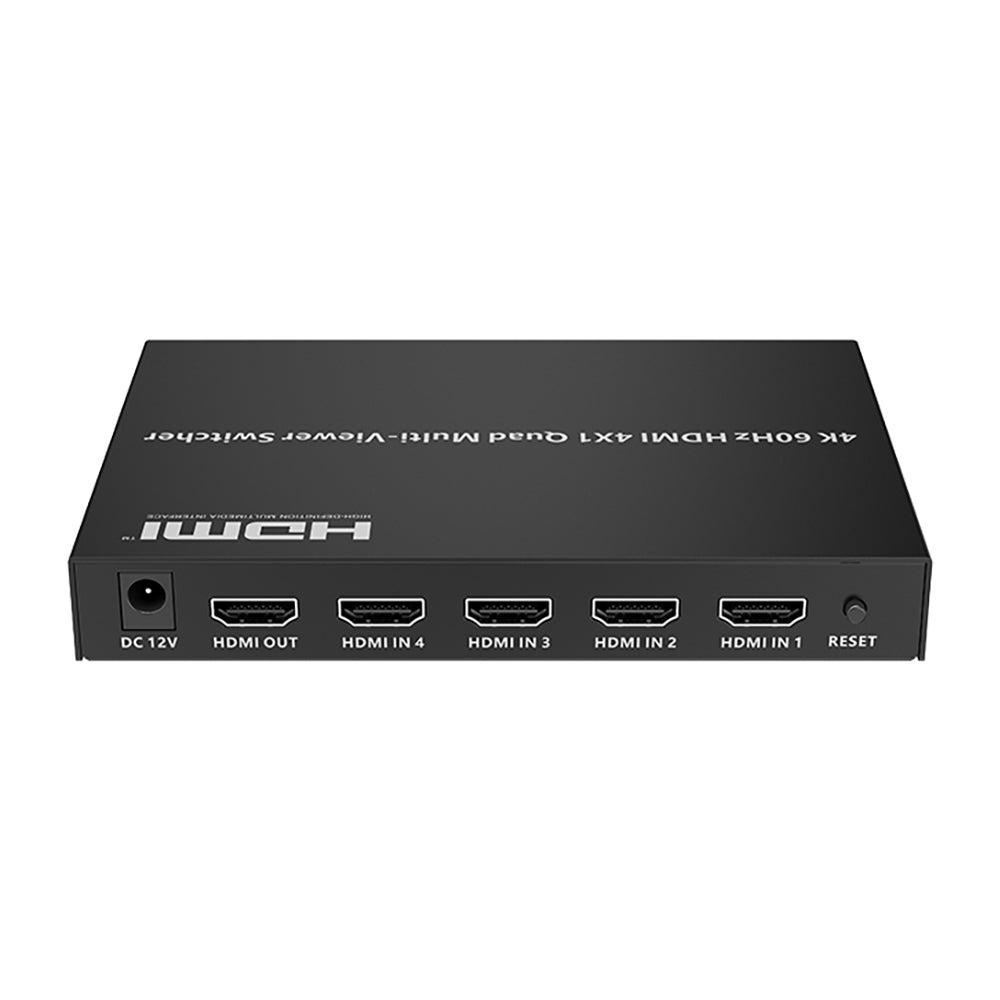 LENKENG LKV401MV-4K60HZ-V2.0 4K @60HZ HDMI 4X1 QUAD MULTIVIEWER SWITCHER - image 3