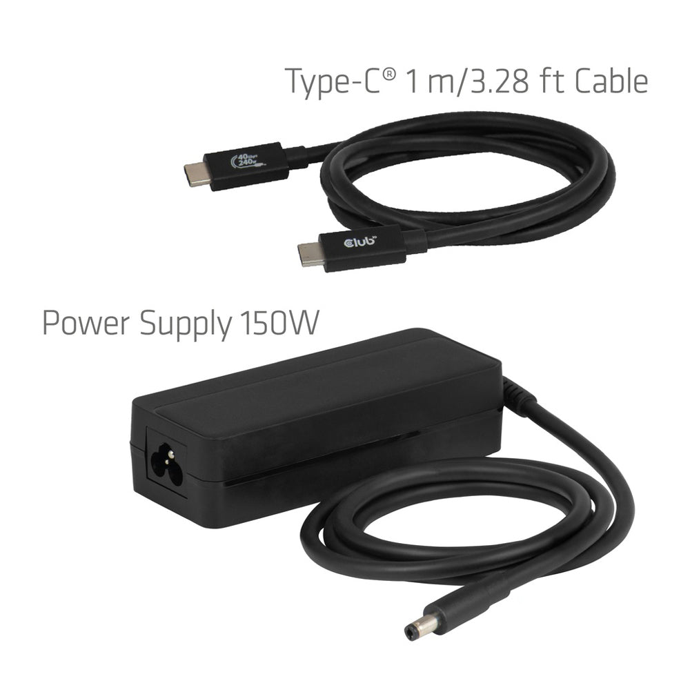 CLUB3D CSV-2540 USB TYPE-C 14-IN-1 PORT REPLICATOR WITH QUAD-DISPLAY AND 2.5GBE ETHERNET - image 2