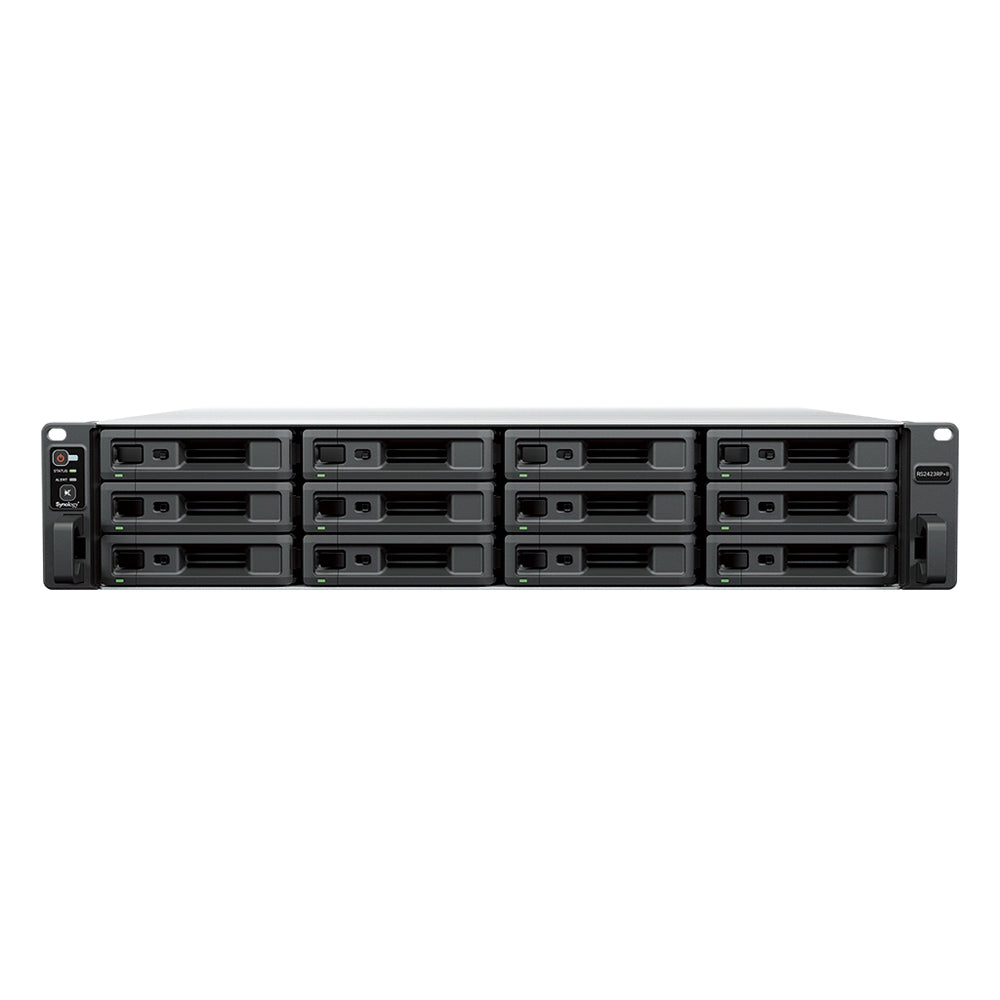 SYNOLOGY RACKSTATION RS2423RP+II 12-BAY NAS - AMD RYZEN V1780B 3.35GHZ QUAD-CORE CPU, 8GB RAM, DISKLESS - image 2