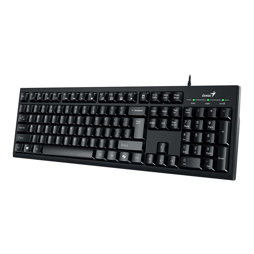 GENIUS SMART KB-100 USB CLASSIC KEYBOARD WITH AI COPILOT LAUNCHER KEY