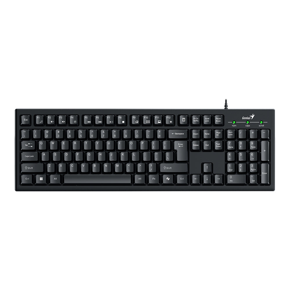 GENIUS SMART KB-100 USB CLASSIC KEYBOARD WITH AI COPILOT LAUNCHER KEY - image 2