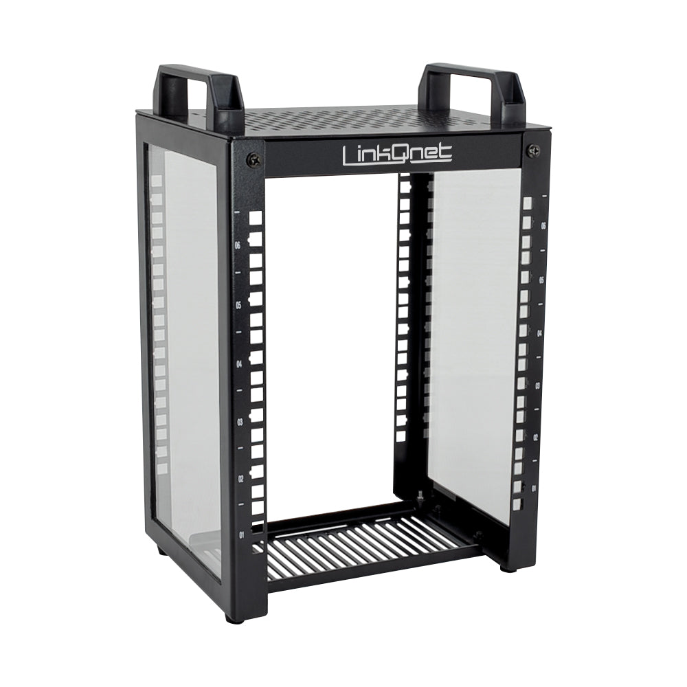LINKQNET 4U 10-INCH 280X200 MINI OPEN RACK