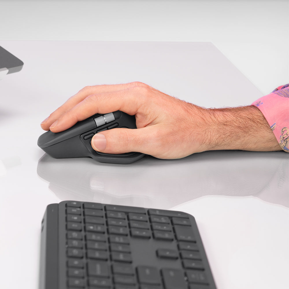 LOGITECH MX MASTER 4 HIGH-PERFORMANCE WIRELESS MOUSE WITH HAPTIC FEEDBACK - GRAPHITE - image 3