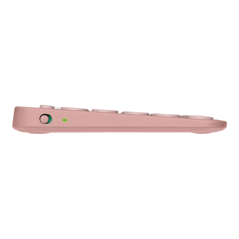 LOGITECH PEBBLE KEYS 2 K380S SLIM, MINIMALIST BLUETOOTH KEYBOARD - TONAL ROSE - image 2