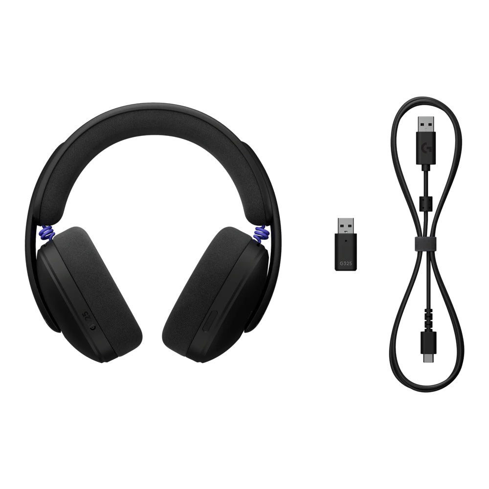 LOGITECH G325 LIGHTSPEED WIRELESS GAMING HEADSET - BLACK (981-001524) - image 4