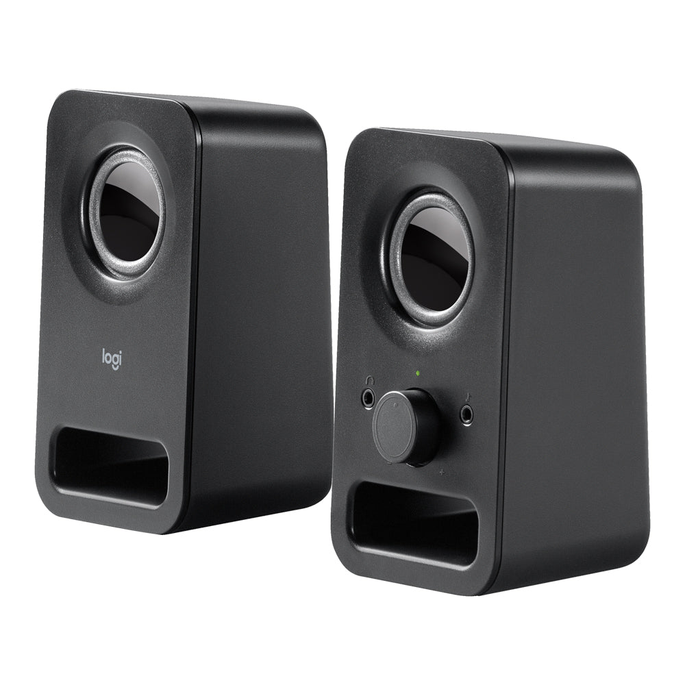 LOGITECH Z150 3W RMS 2.0 STEREO SPEAKERS - BLACK (980-000814)